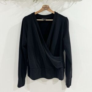 Athleta Recharge V Neck Sweatshirt Large